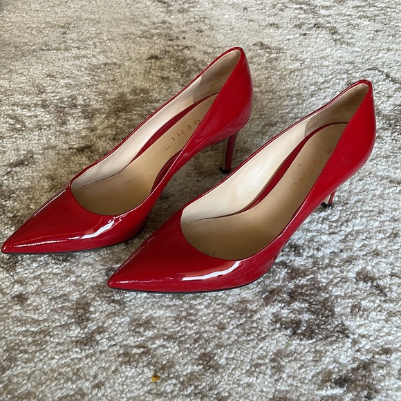 M. Gemi patent leather red heels 38 - Picture 3 of 6